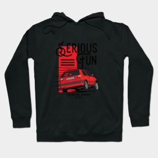 Serious Fun Red Version Hoodie